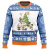 No Face and Soot Sprites Spirited Away Studio Ghibli Ugly Christmas Sweater