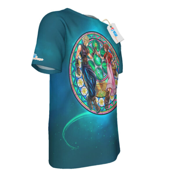 Cloud Strife and Aerith Gainsborough From Final Fantasy T-shirt