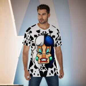Cruella De Vil The Hundred And One Dalmatians T-shirt