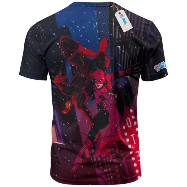 Daredevil And Elektra Marvel Comics T-shirt