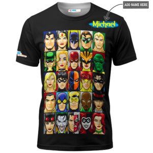 Dc Comics Characters T-shirt