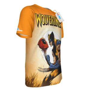 Deadpool vs Wolverine Marvel Comics T-shirt