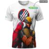 Pochita and Chainsaw Devil from Chainsaw Man T-shirt