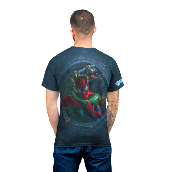 Dinosaur x Spider Man T-shirt