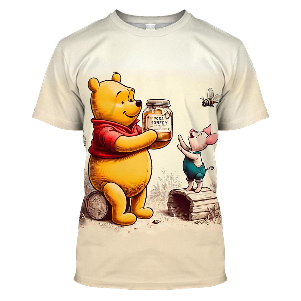 Disney Winnie The Pooh Piglet Honey Pots T T-shirt