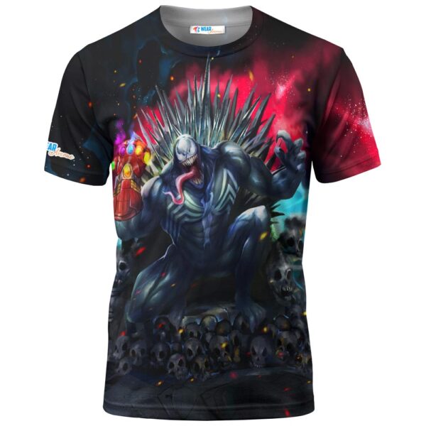 End Game Venom x GOT Marvel T-shirt