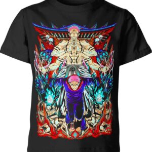 Sukuna Ryomen x Yuji Itadori from Jujutsu Kaisen T-shirt