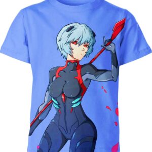 Rei Ayanami From Neon Genesis Evangelion T-shirt
