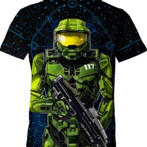 Master Chief From Halo T-shirt