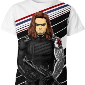 Winter Solider Bucky Barnes T-shirt