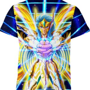 Aquarius Camus From Saint Seiya T-shirt