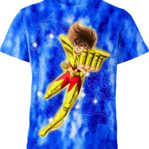 Pegasus Seiya From Saint Seiya T-shirt