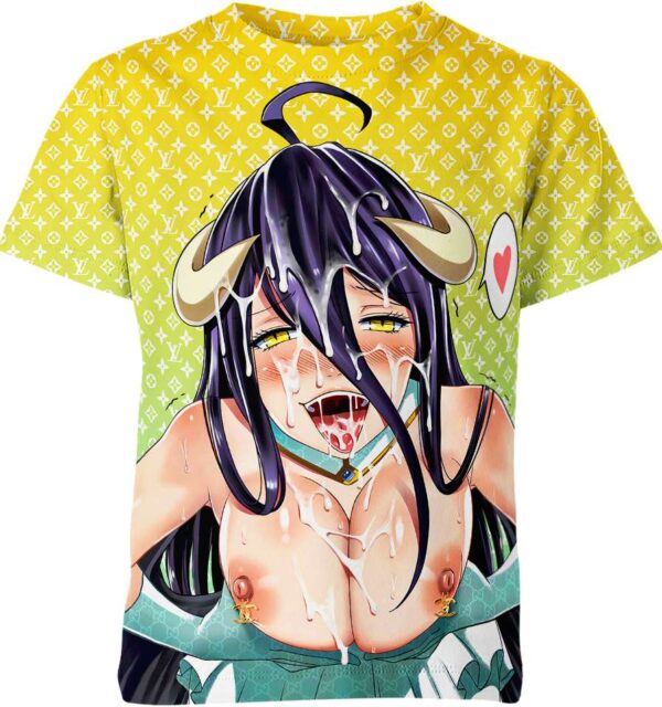 Albedo Overlord Hentai Ahegao T-shirt