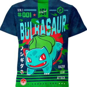 Bulbasaur Pokemon T-shirt