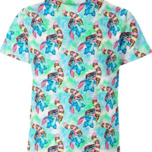 Stitch Eat Ice Cream T-shirt