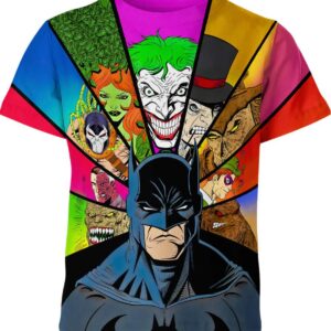 Batman And Villains T-shirt