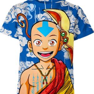 Aang Momo Avatar The Last Airbender T-shirt
