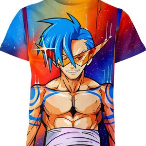 Kamina Form Tengen Toppa Gurren Lagann T-shirt