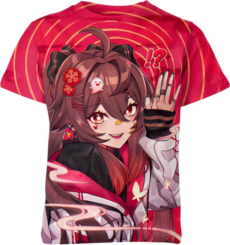 Hu Tao Boo Tao Genshin Impact T-shirt