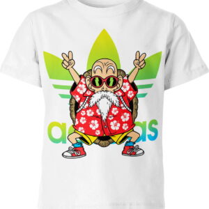 Master Roshi Adidas T-shirt