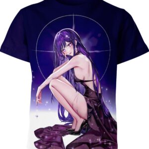 Hoshino Ai Oshi No Ko Sexy Hentai Anime Girl T-shirt