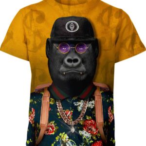 Gorilla Quarter Twill Cap T-shirt