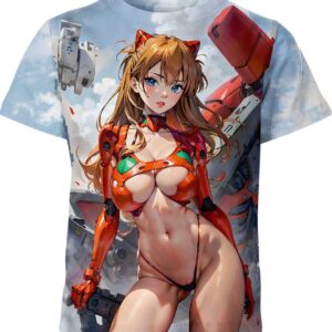 Asuka Langley Soryu Neon Genesis Evangelion T-shirt
