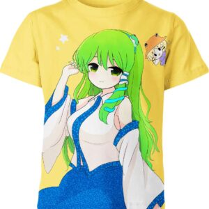 Sanae Kochiya Fron Touhou T-shirt