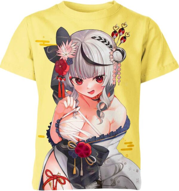 Anime Girl Sakamata Chloe T-shirt