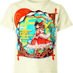 Reimu Hakurei From Touhou T-shirt