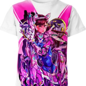 D Va From Overwatch T-shirt