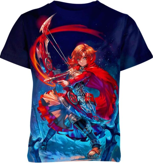 Fate Stay Night Archer X Rwby T-shirt