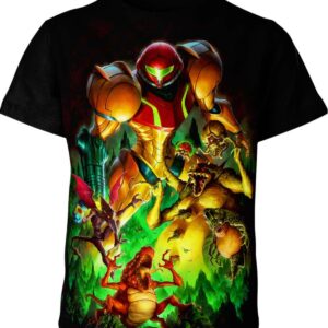 Samus Aran From Metroid T-shirt