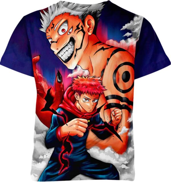 Yuji X Sukuna From Jujutsu Kaisen T-shirt