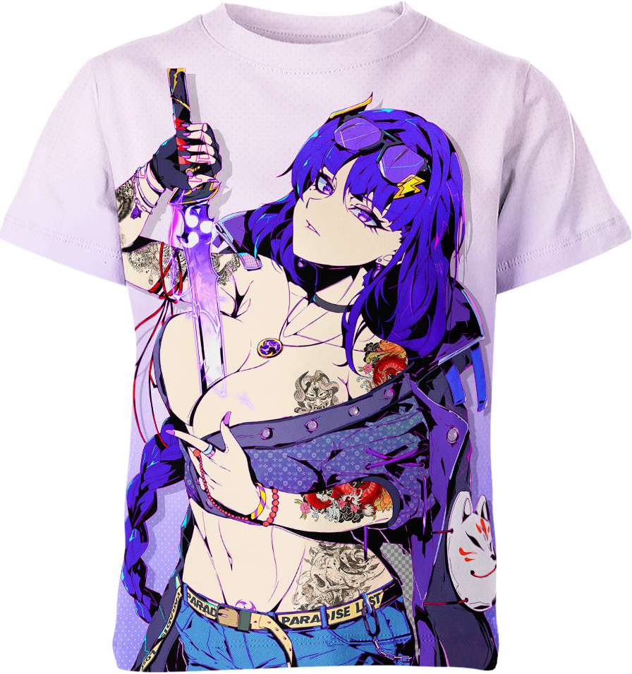 Raiden Shogun From Genshin Impact T-shirt