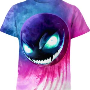Creepy Gastly Pokemon T-shirt