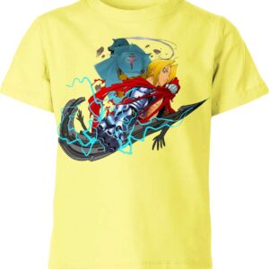 Edward and Alphonse Elric from Fullmetal Alchemist Nike T-shirt