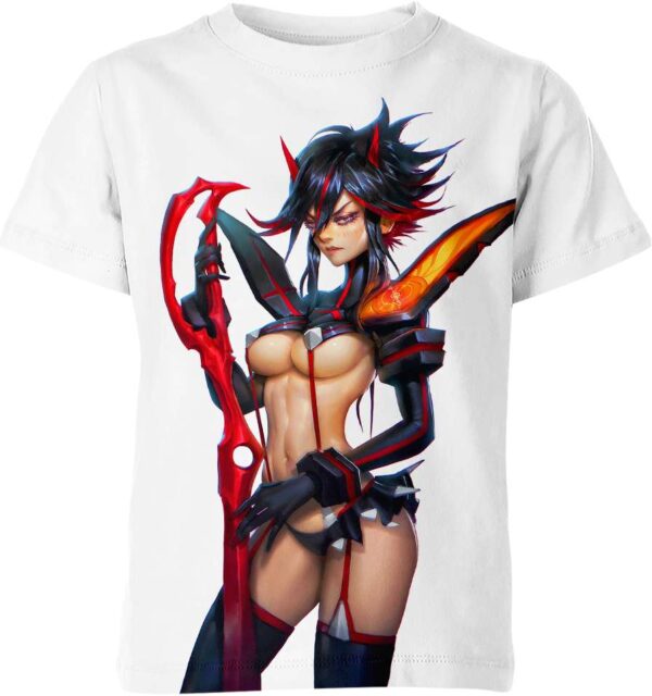 Ryuko Matoi From Kill la Kill Sexy girl T-shirt
