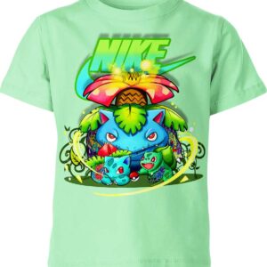 Bulbasaur Venusaur from Pokemon Nike T-shirt