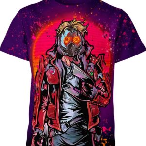 Star Lord From Guardians Of The Galaxy T-shirt