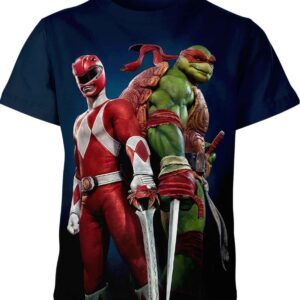 Power Ranger X Tnmt T-shirt