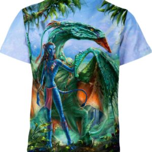 Na’vi and Ikran From Avatar T-shirt