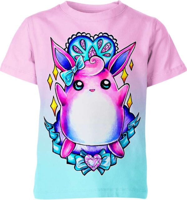Wigglytuff From Pokemon T-shirt