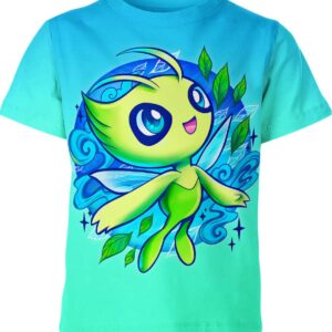 Celebi From Pokemon T-shirt