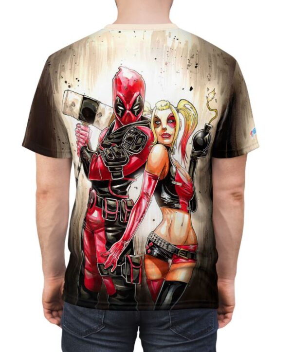 Harley Quinn Deadpool T-shirt