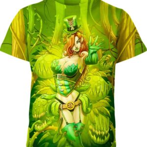 Poison Ivy Steampunk DC Comics T-shirt
