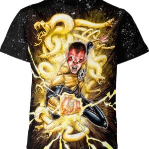 Sinestro Yellow Lantern DC Comics T-shirt
