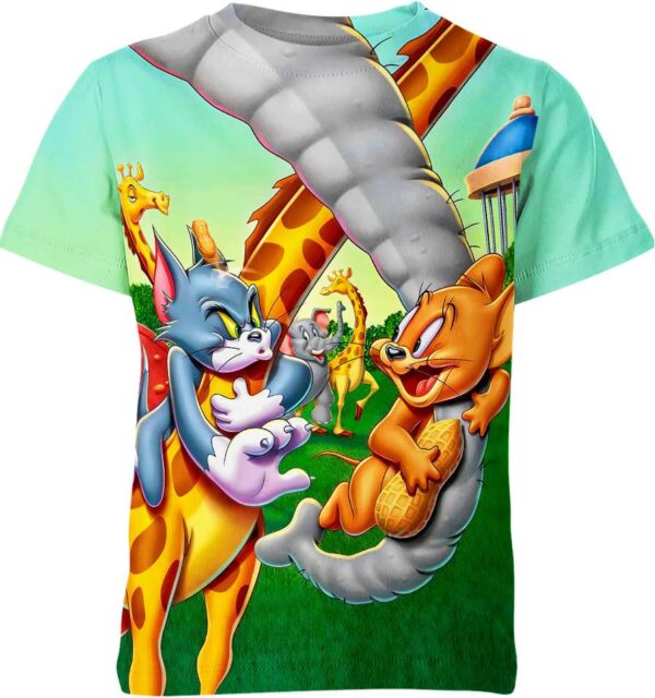 Tom And Jerry In The Zoo T-shirt