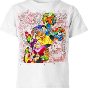 Disney Colorful Characters T-shirt