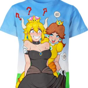 Bowsette Princess Daisy Mario T-shirt